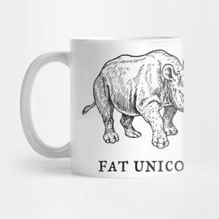 Rhino Fat Unicorn Mug